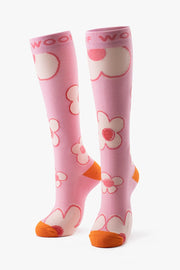 Pattern Party Bamboo Compression Socks 4 Pack