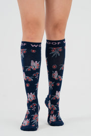 Australian Red Flowering Gum Women’s Bamboo Compression Socks