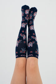 Australian Red Flowering Gum Women’s Bamboo Compression Socks
