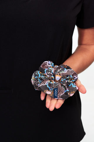 Two Worlds Scrunchie by Caitlyn Davies Plummer