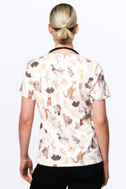Aussie Natives - Women's Scrub Top