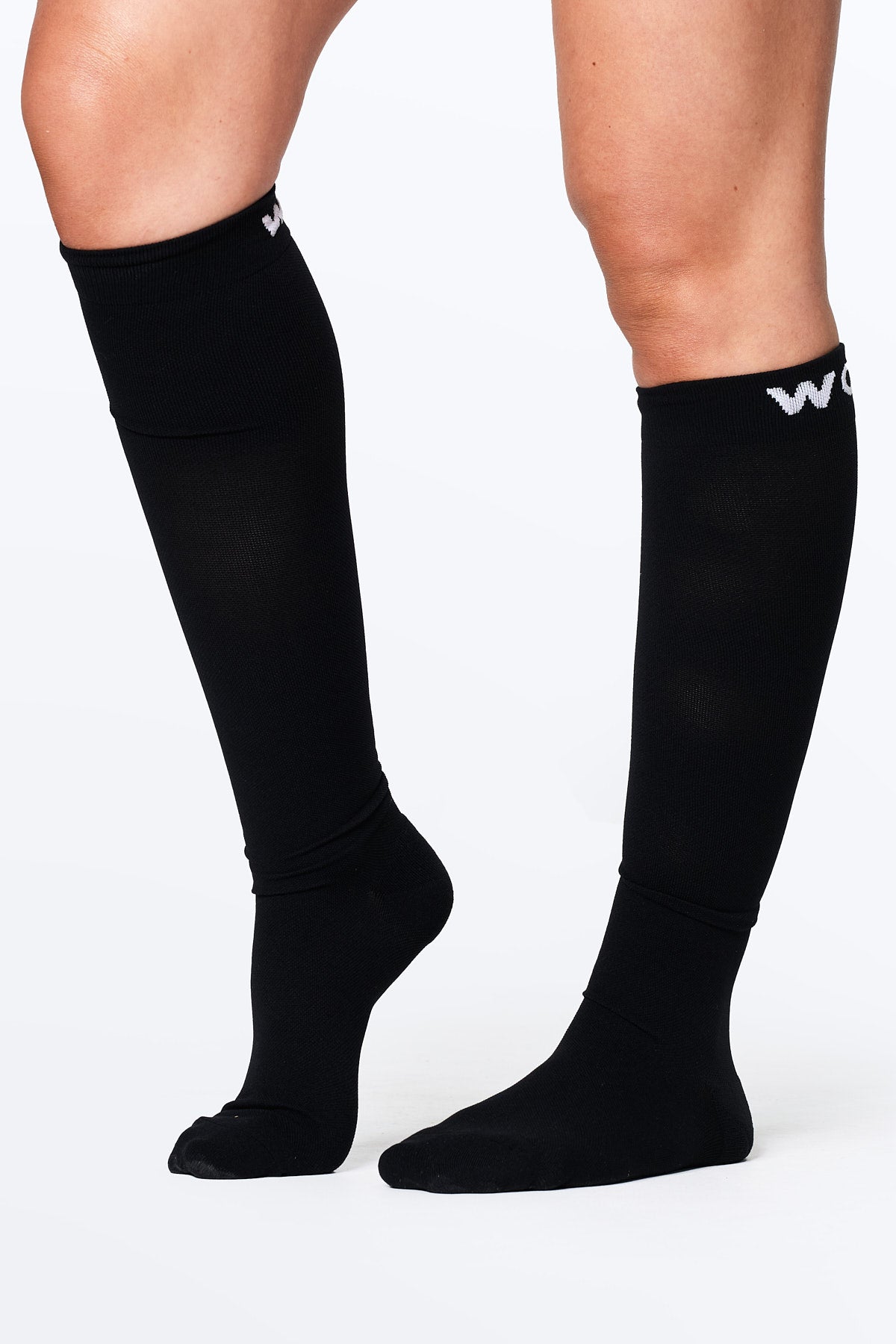 Black MoistureWicking Compression Socks Dr. Woof Apparel