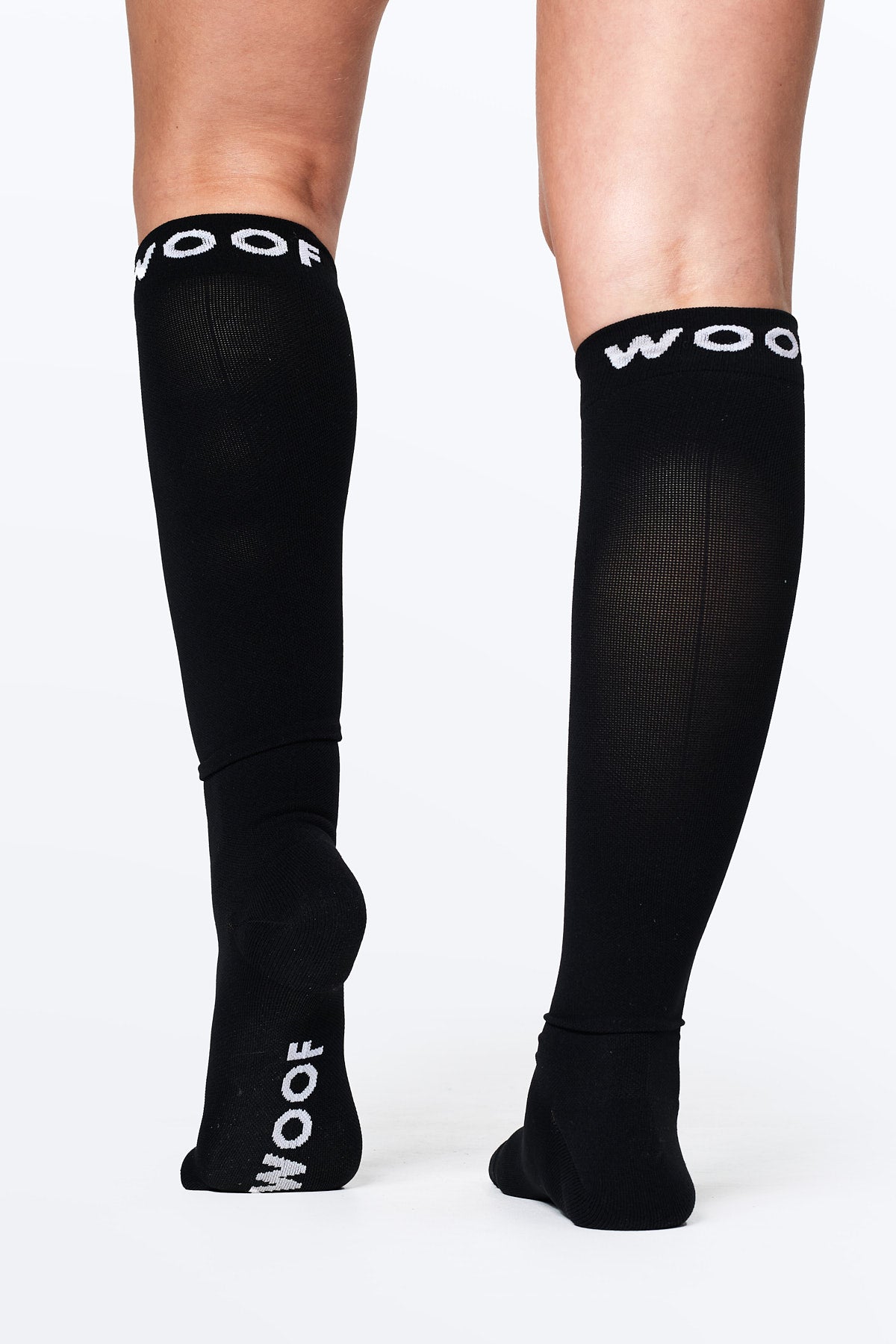 Black MoistureWicking Compression Socks Dr. Woof Apparel