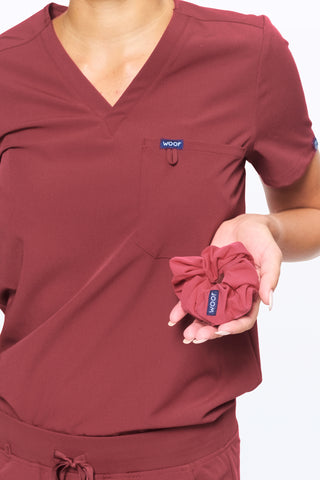 Bold Magenta Scrunchie