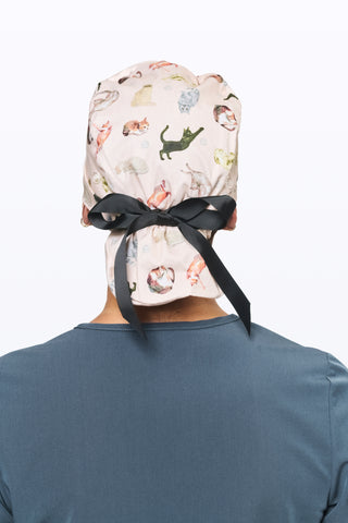 Cats Cats Cats Scrub Cap
