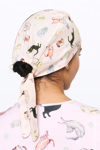 Cats Cats Cats Scrub Cap