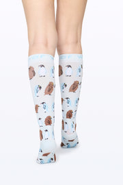 I'm Just a Baby Penguin Bamboo Compression Socks