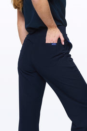 Women's High-Waisted Flare Scrub Pants