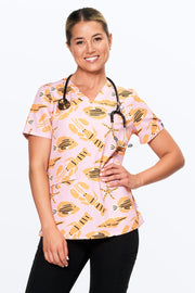 Under the Sea - Women's Scrub Top