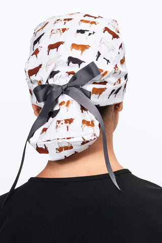 Cows Scrub Cap