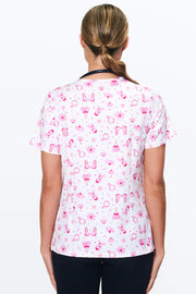 Breast Cancer Awareness - Women's Scrub Top