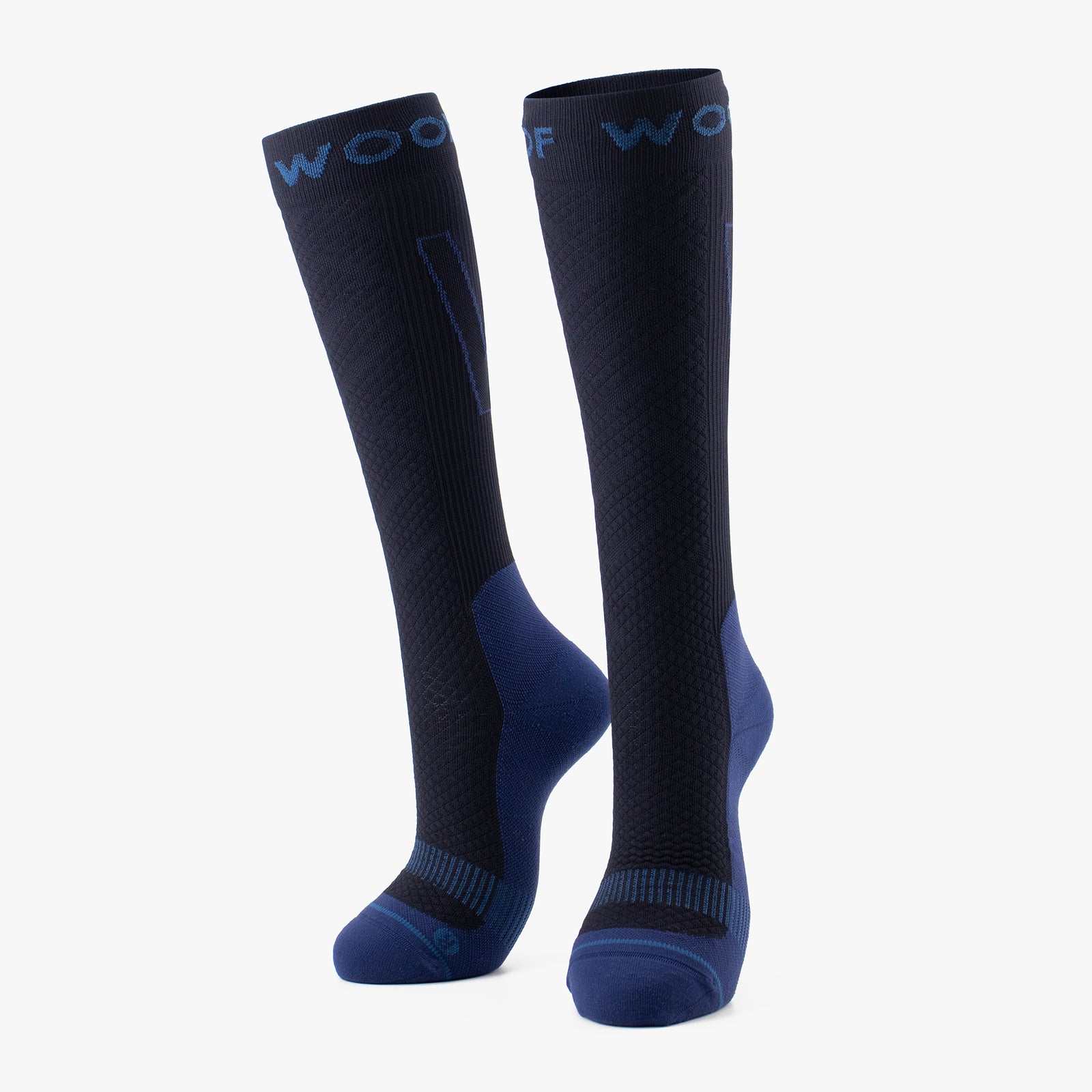 Compression Socks Packing 6 Pack Performance Compression Socks | Navy, Black & Grey | Dr Woof Apparel
