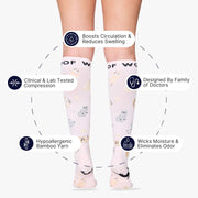 Cats Cats Cats Bamboo Compression Socks