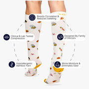 Tuck Shop Snacks Bamboo Compression Socks