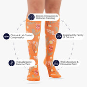 Sunburnt Country Bamboo Compression Socks