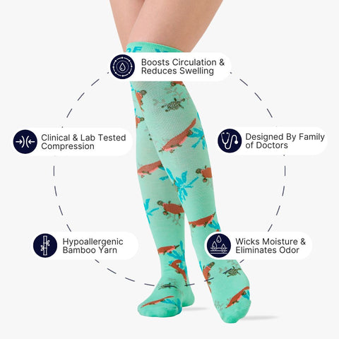 Platypus Bamboo Compression Socks