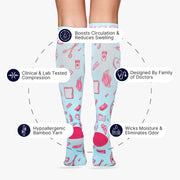 Just Med Things Bamboo Compression Socks