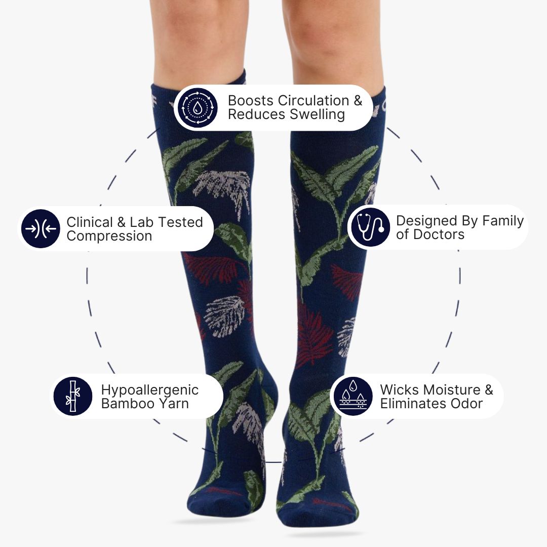 Jungle Socks Running Series – Pack Of 3 High Performance Running Socks, Breathable, Compressive And Reinforced., Pack_Rocket_Sushi_Magic, 35-38 - View #3