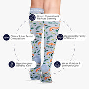 Fox Bamboo Compression Socks