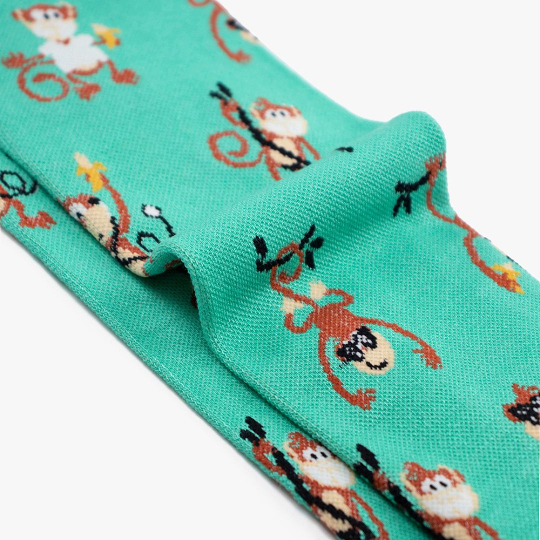 Monkeying Around Bamboo Compression Socks