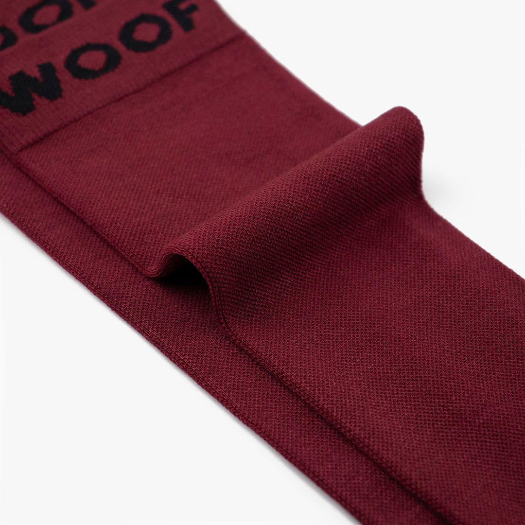 Burgundy Bamboo Compression Socks