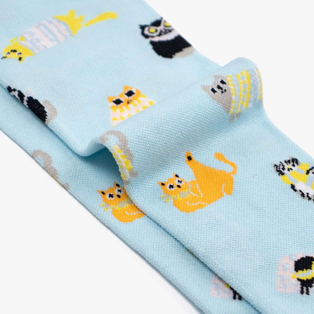 Cool Cats Bamboo Compression Socks