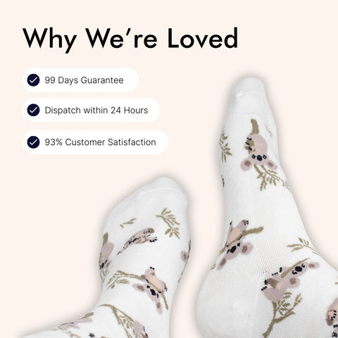 Breast Cancer Awareness Bamboo Compression Socks