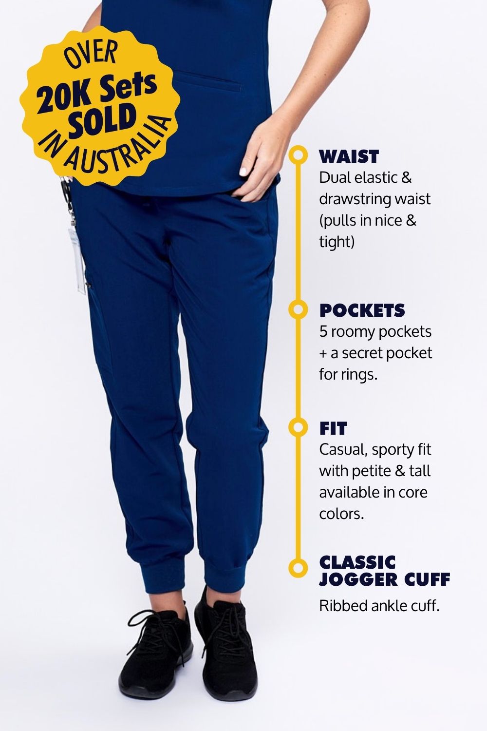 Choose Your Perfect Joggers Scrub Set