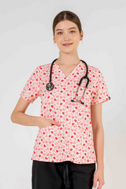 Sweetheart Women’s 3-Pocket Scrub Top