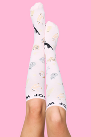 Cats Cats Cats Bamboo Compression Socks