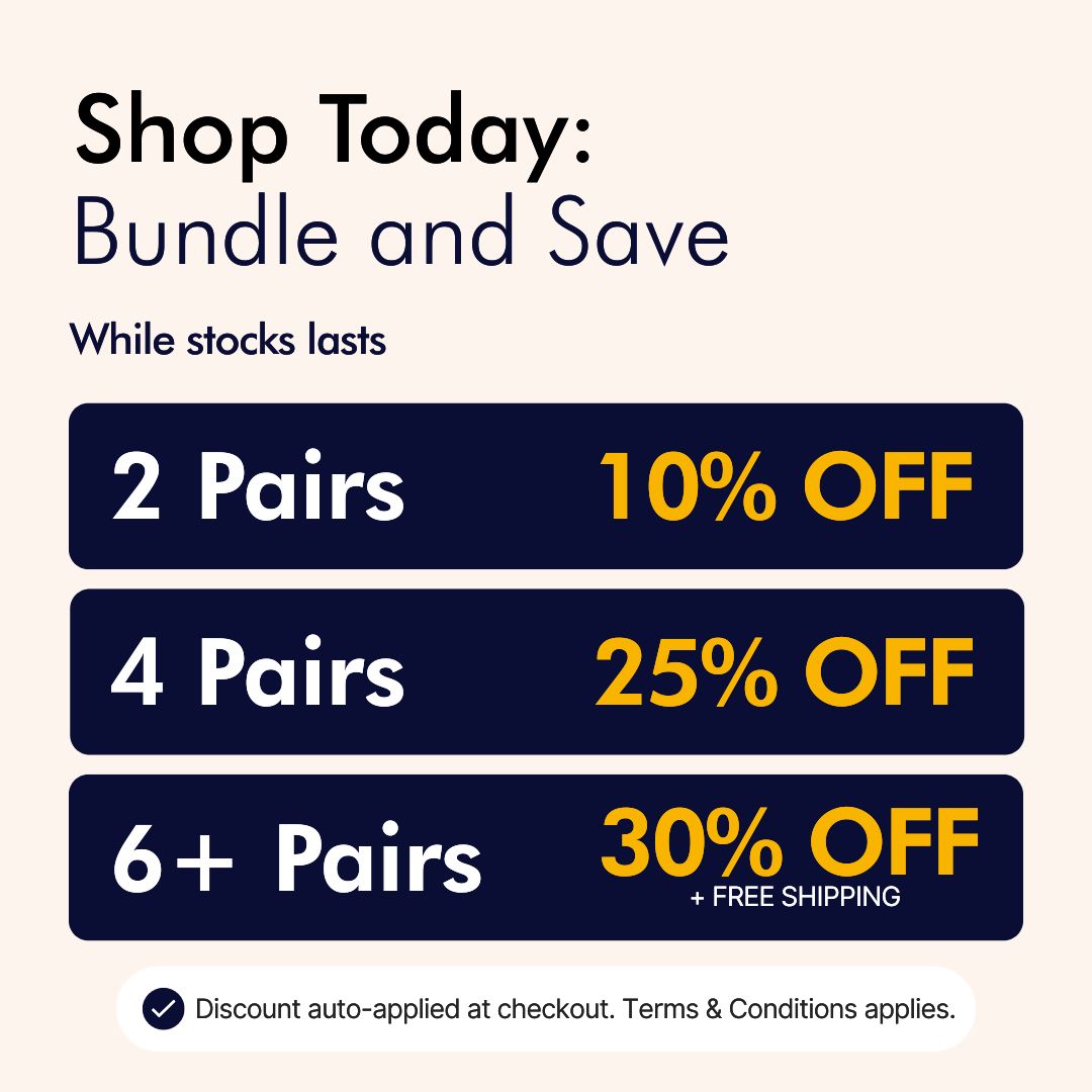 Australian Red Flowering Gum Bamboo Compression Socks