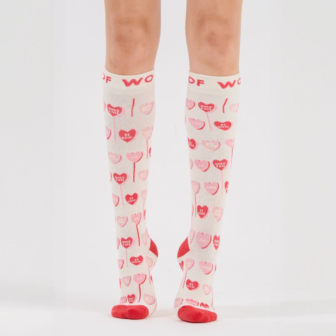 Sweetheart Compression Socks | Dr. Woof Apparel