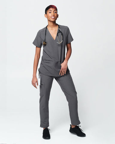 Women's Shadow Gray Scrubs