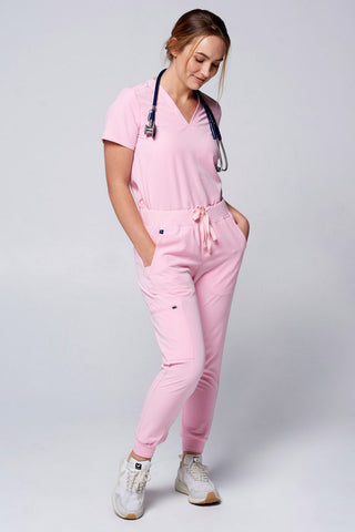 Women's Baby Pink Scrubs
