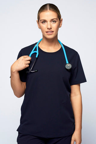 Women’s Crew Neck Scrub Top