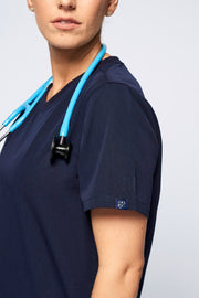 Women’s Crew Neck Scrub Top