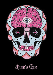 Dr. Woof Sugar Skulls Anesthesia Surgical Scrub Cap Design 