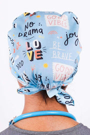Good Vibes Surgical Scrub Cap Dr. Woof Apparel