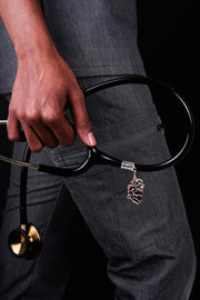 Kintsugi Heart Stethoscope Charms Dr. Woof Apparel
